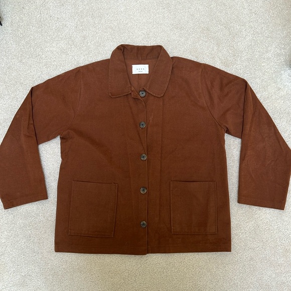 NADA Korean jacket | Oversized boxy shirt jacket - Picture 3 of 9